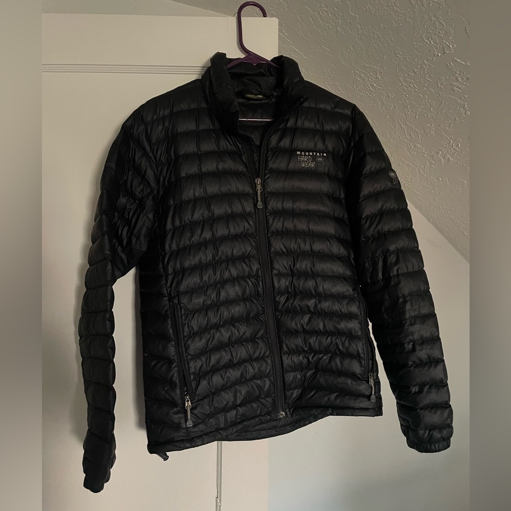 Mountain Hardwear Men's Black Puffer Jacket